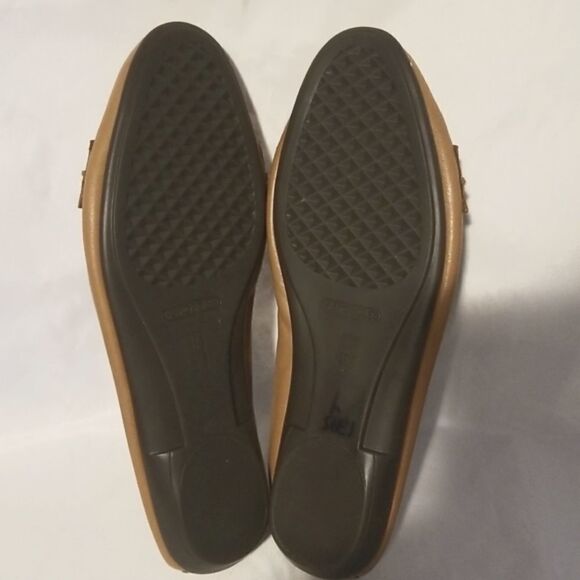AEROSOLES TAN BALLET FLATS SZ 10 WIDE - Picture 5 of 7
